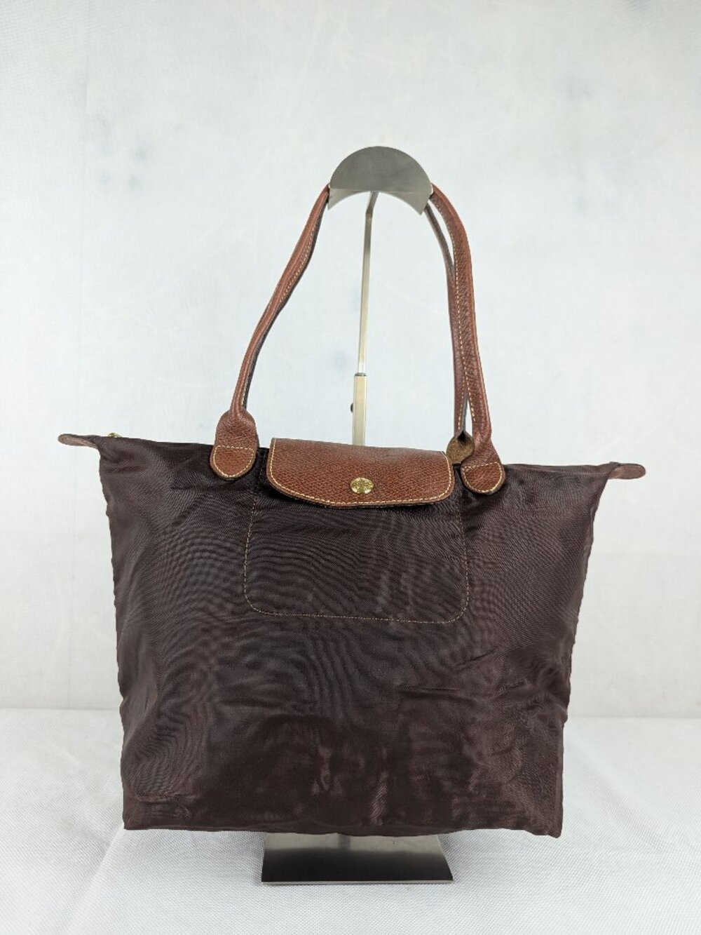 Longchamp Le Pliage Nylon Tote Bag Brown – Preloved – Clean – Ships Today
